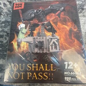 TOK MOC Balrog vs‎ Gandalf Building Set Lord of the Rings 988 Pcs New Sealed
